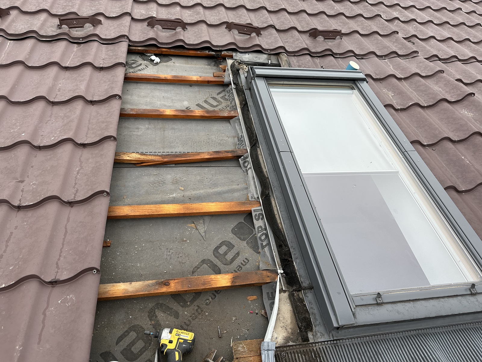 Revizie ferestre mansarda